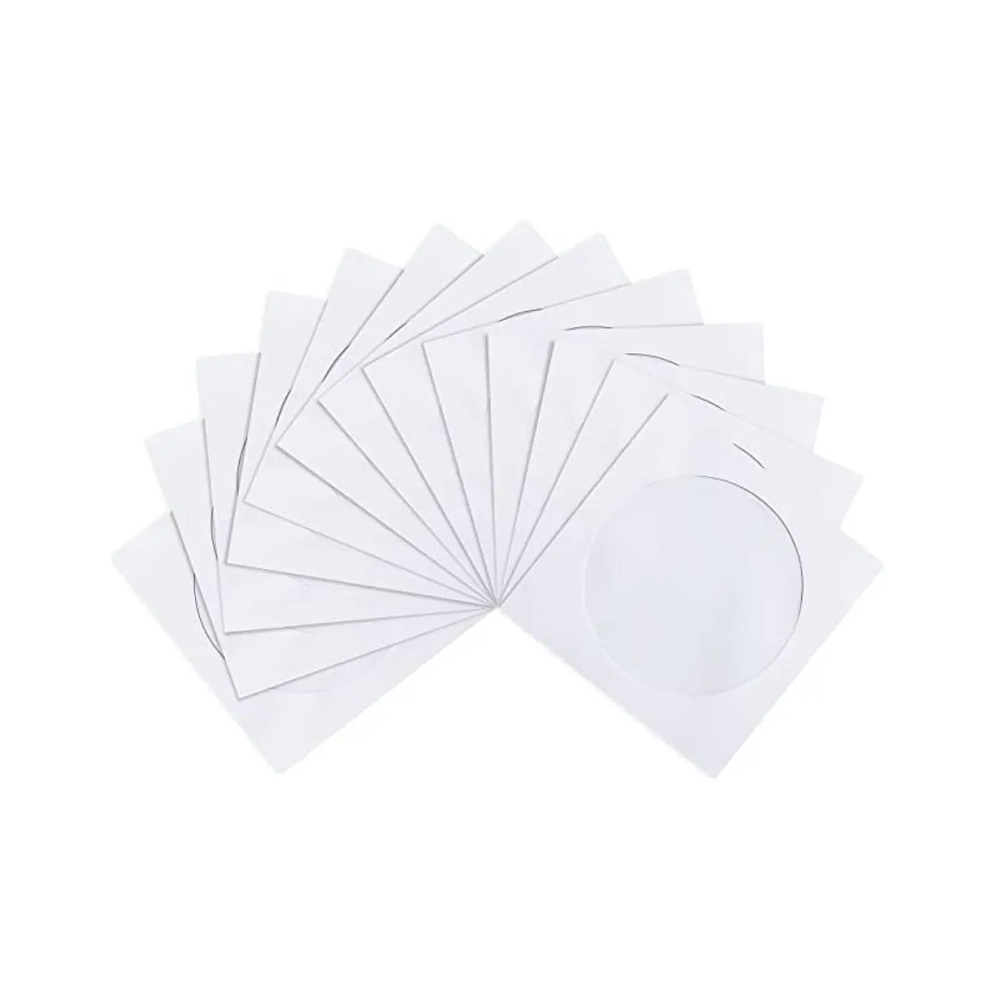 Pacote de 100 Capas para CD/DVD 1