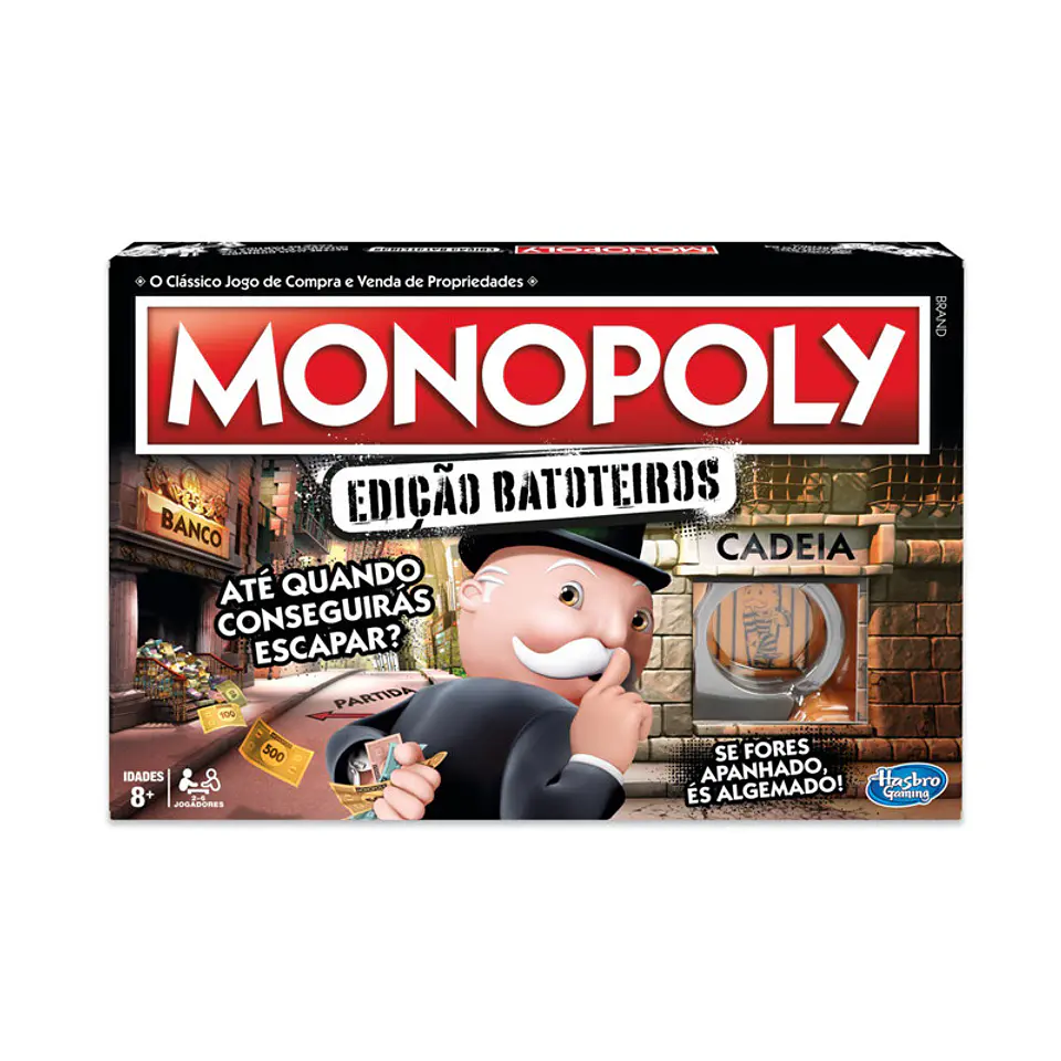 Jogo de Tabuleiro Hasbro Monopoly Edição Batoteiros 1