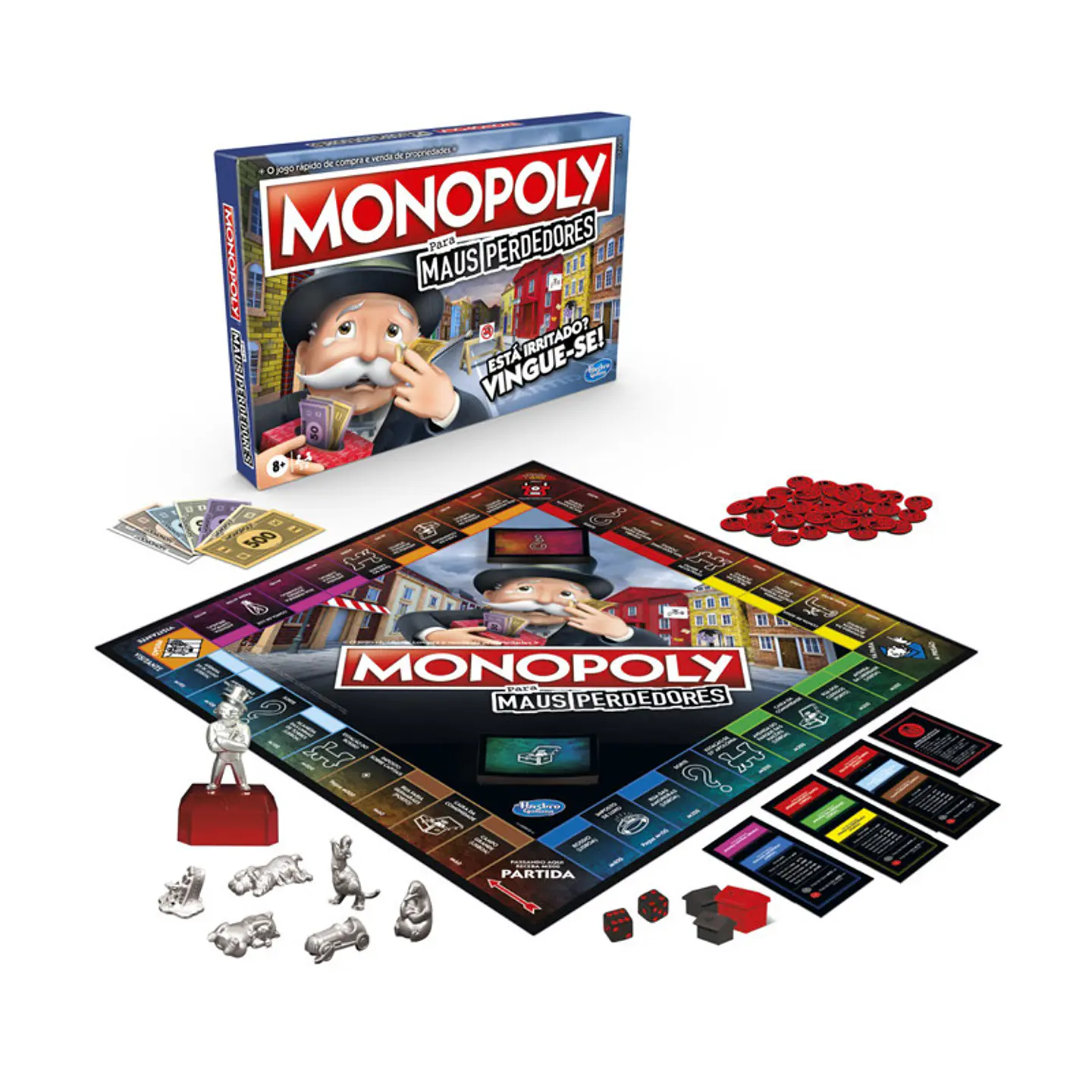 Jogo de Tabuleiro Hasbro Monopoly para Maus Perdedores 1