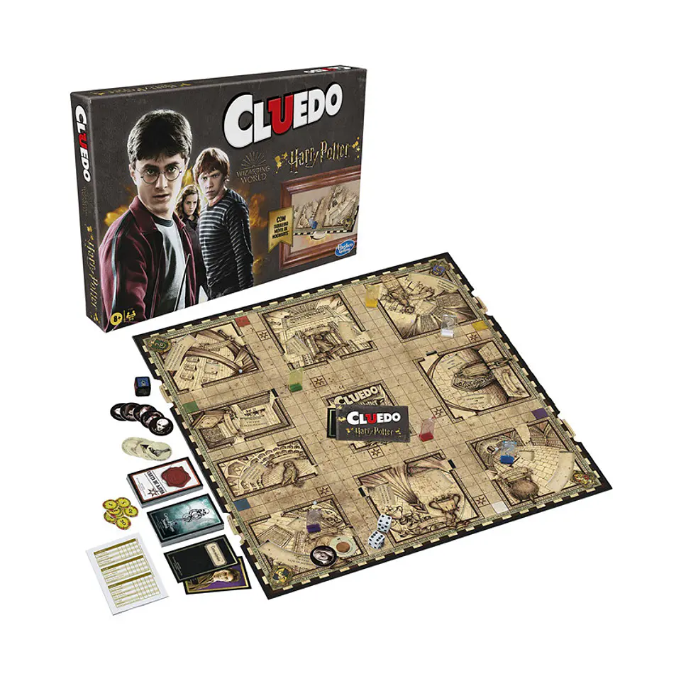 Jogo de Tabuleiro Hasbro Cluedo: Harry Potter 1