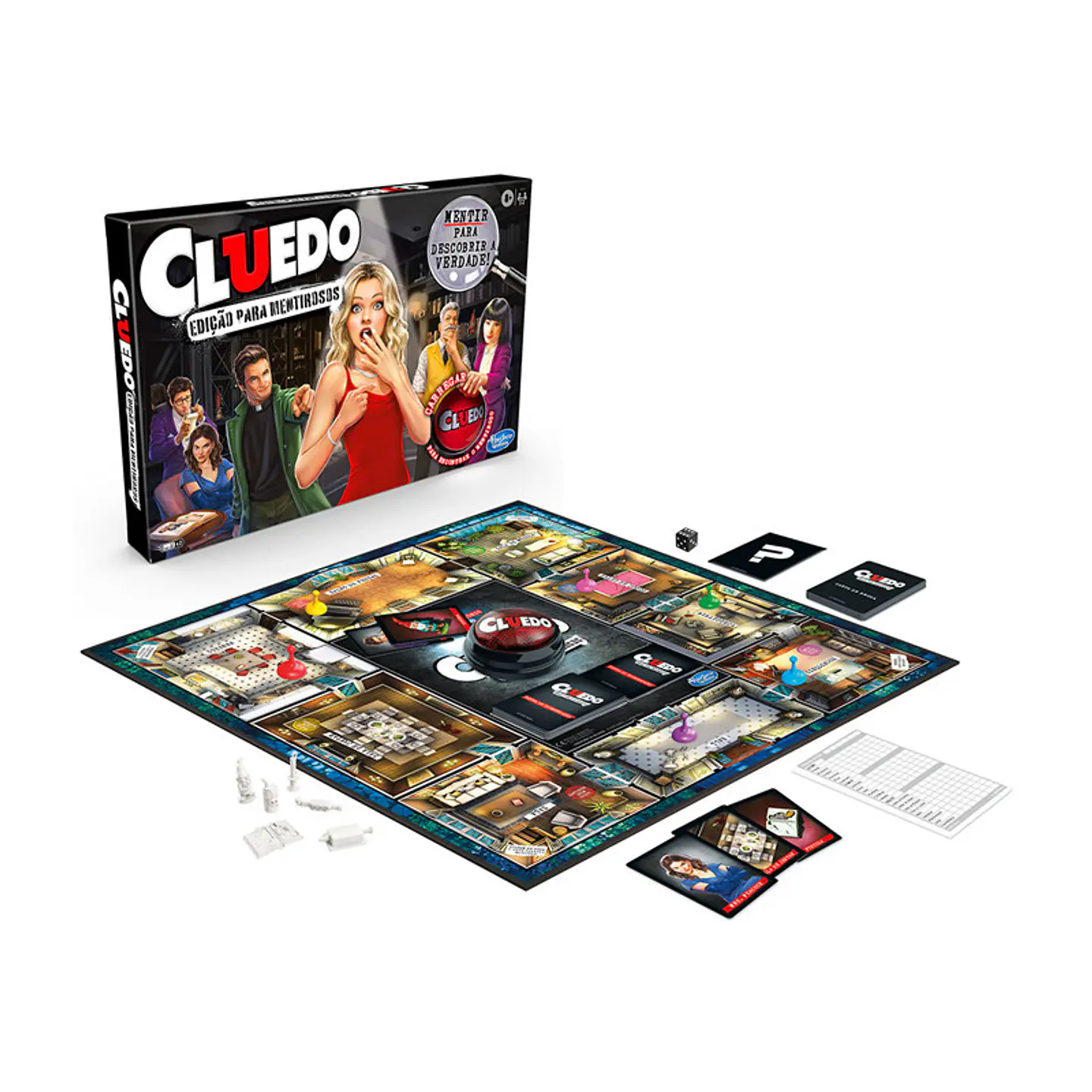 Jogo de Tabuleiro Hasbro Cluedo Mentirosos 1