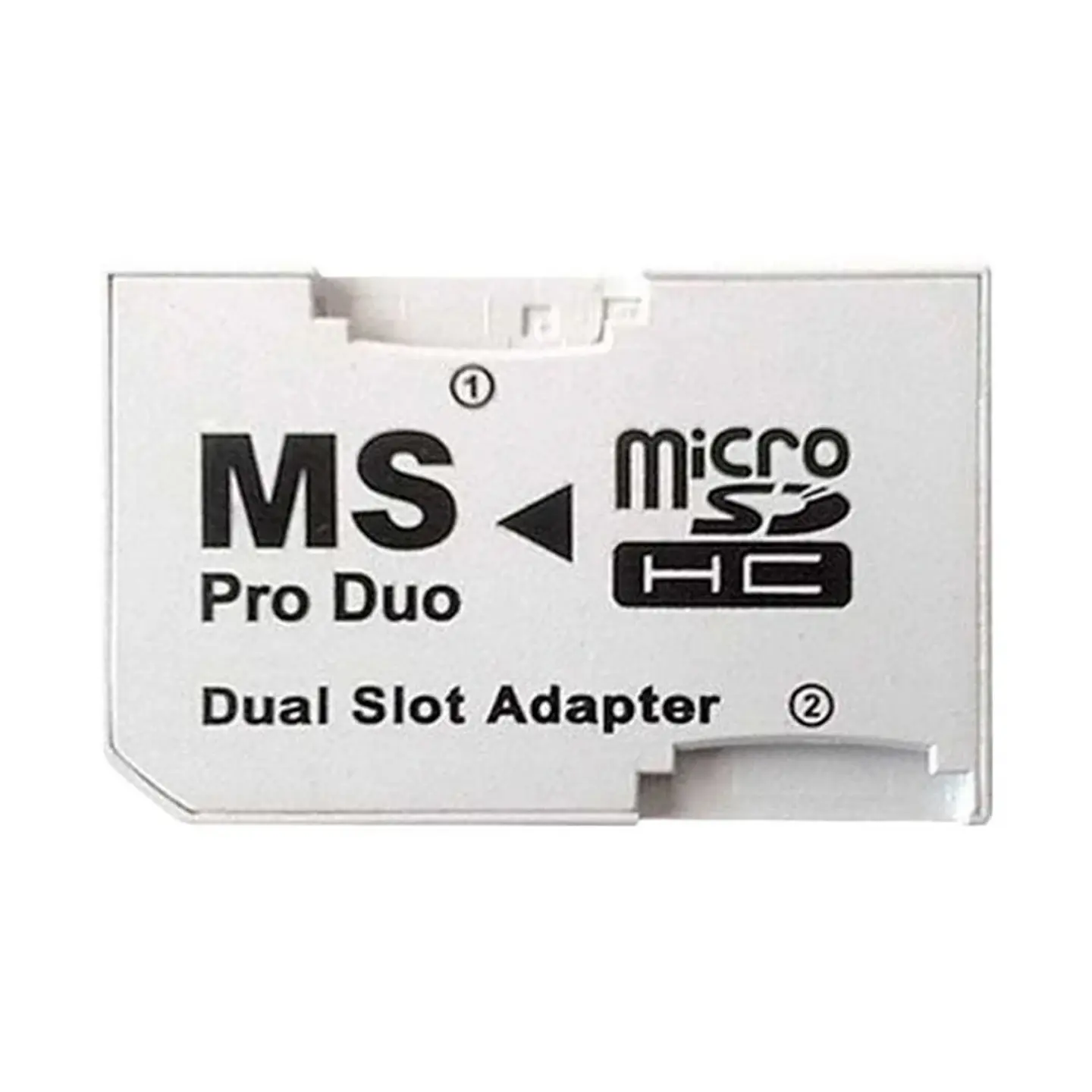 Adaptador Dual Micro SD SDHC para Memory Stick Pro Duo 1