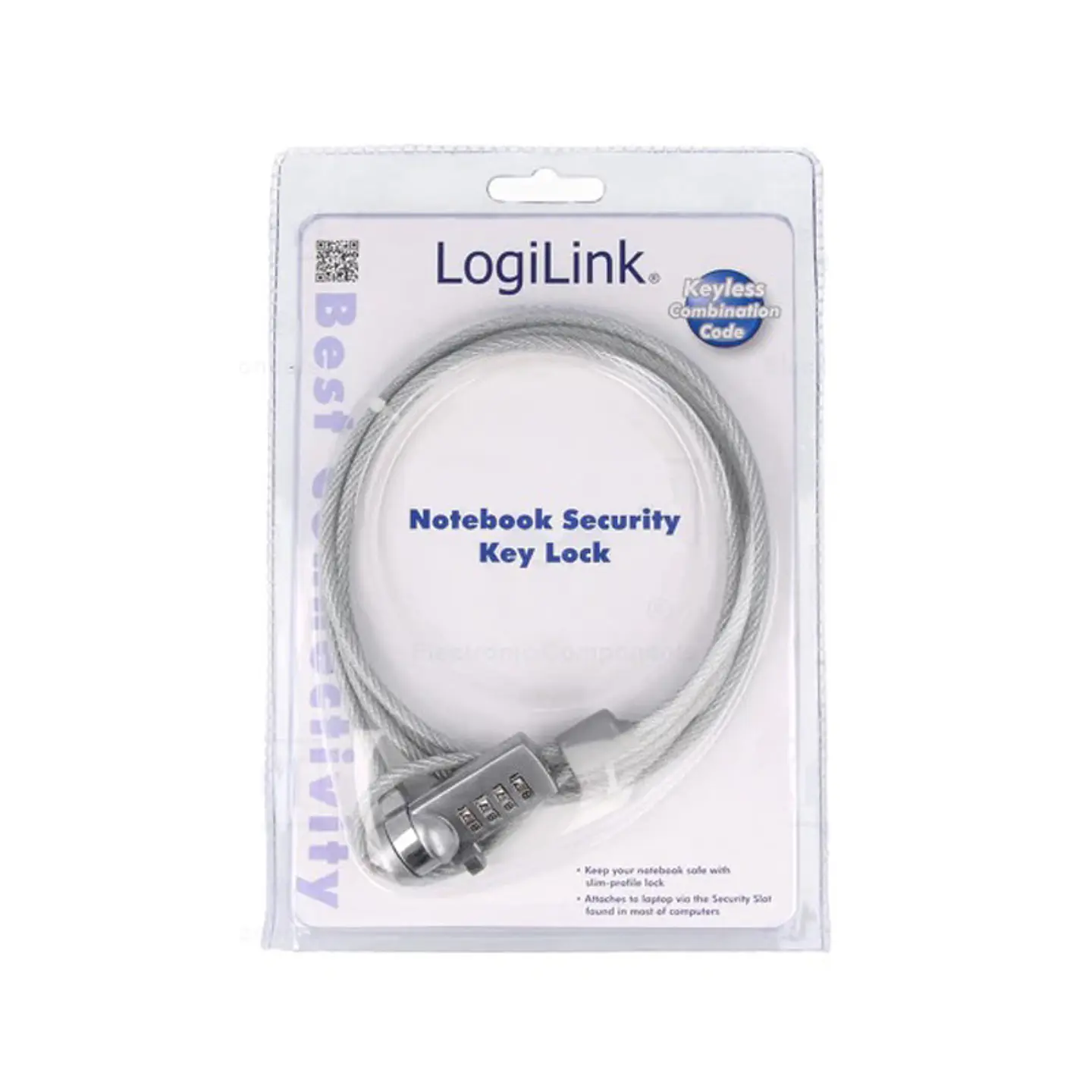 Cabo de Segurança LogiLink NBS002 Universal 1.5m 1