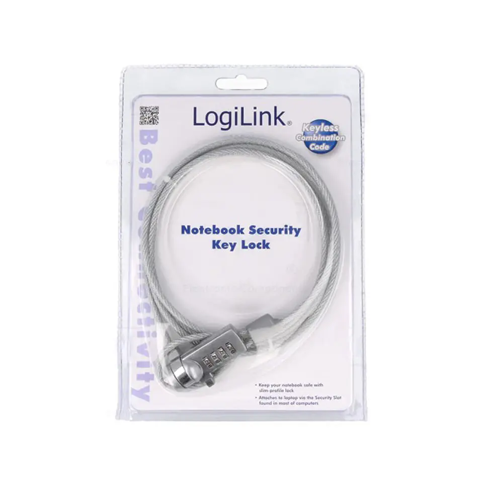 Cabo de Segurança LogiLink NBS002 Universal 1.5m 1