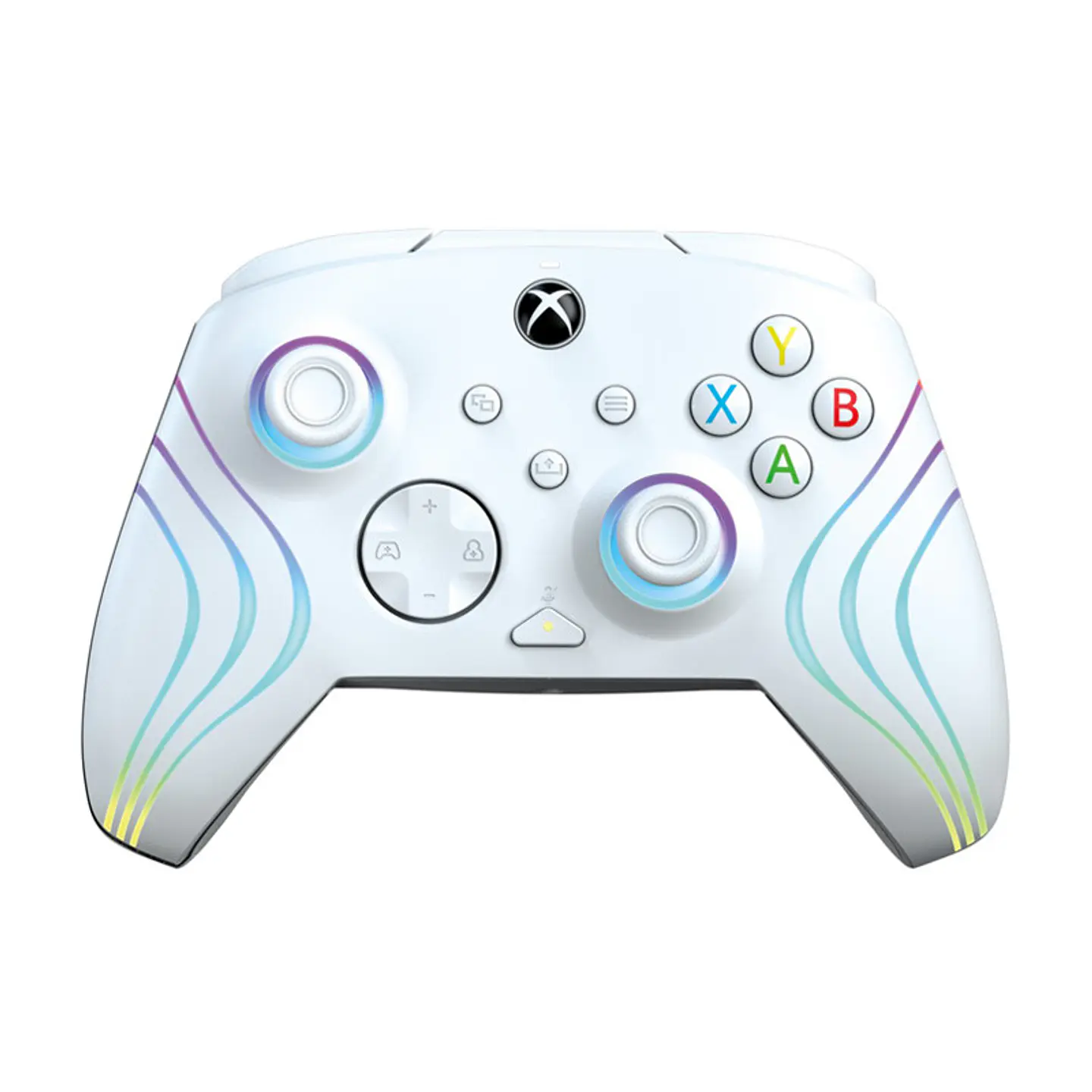 Gamepad PDP Gaming Xbox Series X|S & PC White Afterglow Wave 1