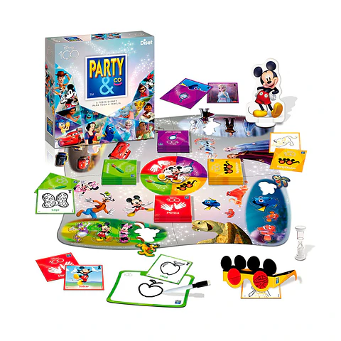 Jogo de Tabuleiro Diset Party & Co Disney 100th Anniversary