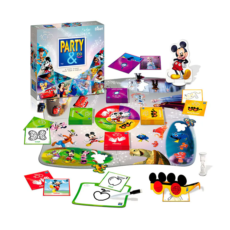 Jogo de Tabuleiro Diset Party & Co Disney 100th Anniversary 1