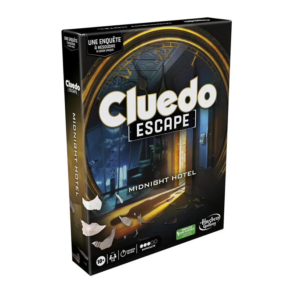 Jogo de Tabuleiro Hasbro Cluedo Escape Mistério no Hotel Black 1