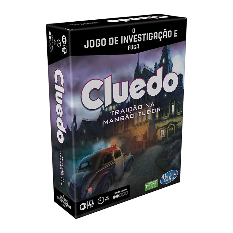 Jogo de Tabuleiro Hasbro Cluedo Traição na Mansão Tudor 1