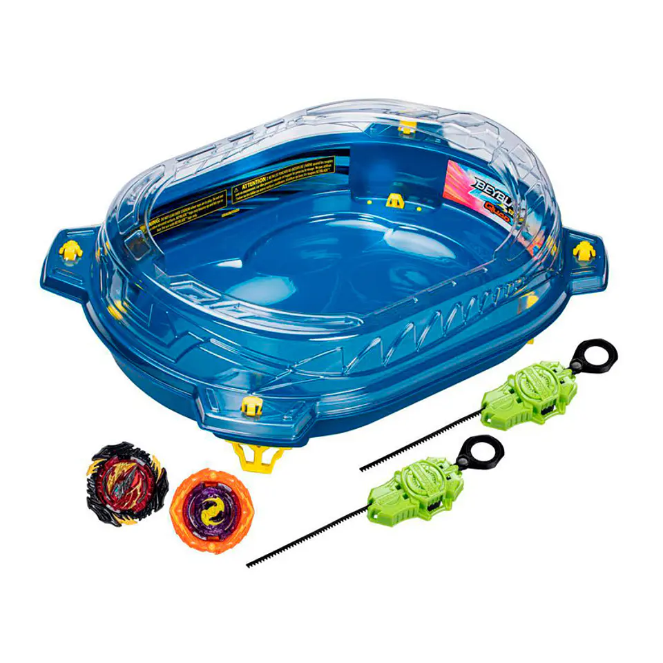 Estádio Beyblade Quadstrike Thunder Edge Battle Set 1