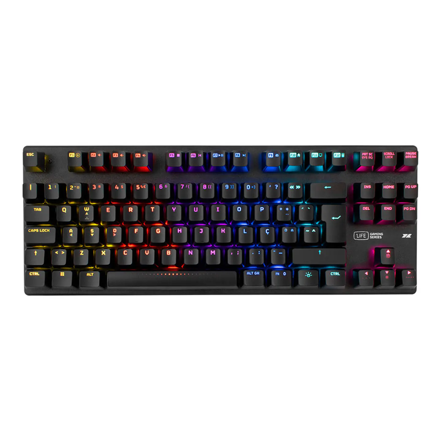 Teclado Mecânico 1Life gkb:mekan RGB TKL X Red PT 1