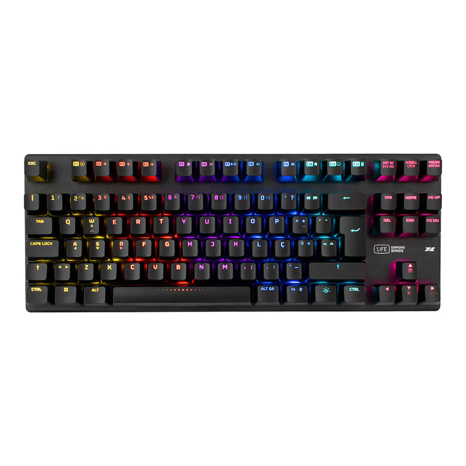 Teclado Mecânico 1Life gkb:mekan RGB TKL X Red PT 1