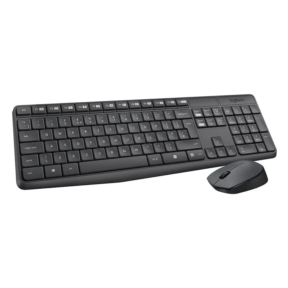 Teclado + Rato Logitech MK235 Wireless PT 1
