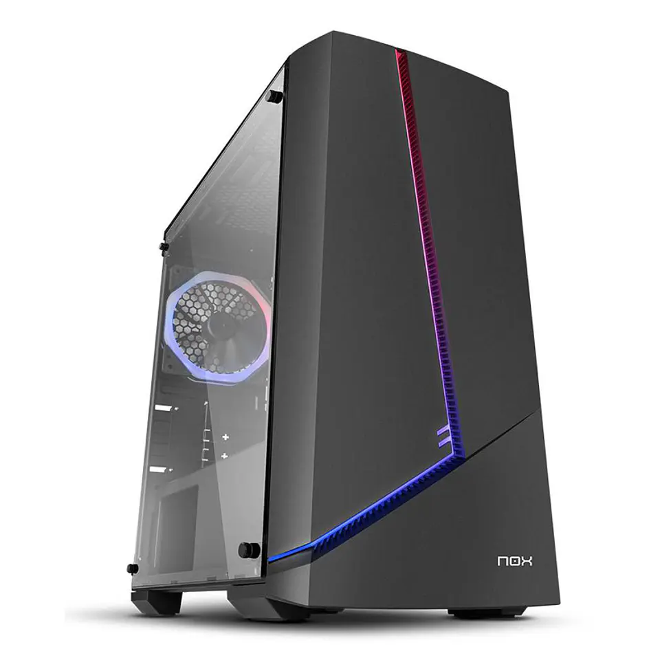 Caixa Micro-ATX Nox Infinity Alpha RGB com Janela 1