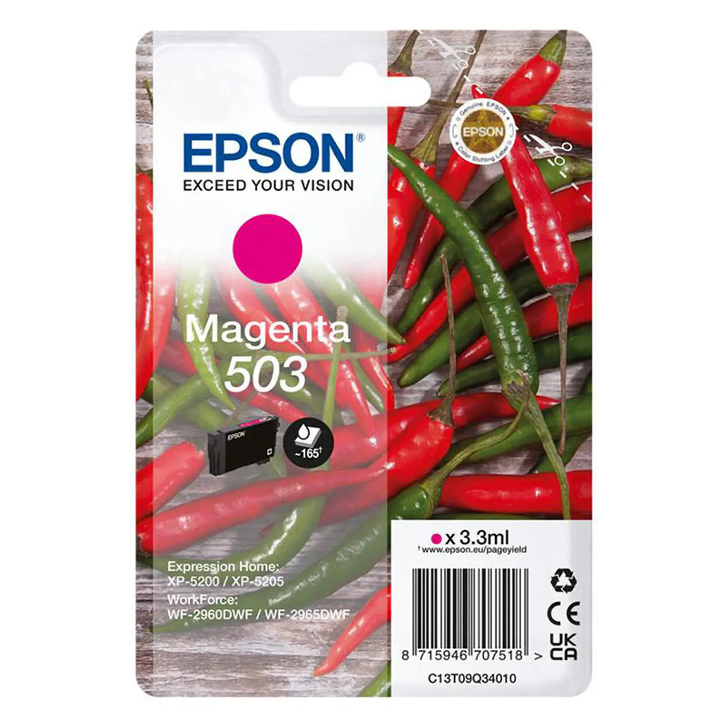 Tinteiro Epson Original Singlepack Magenta 503 Ink 1