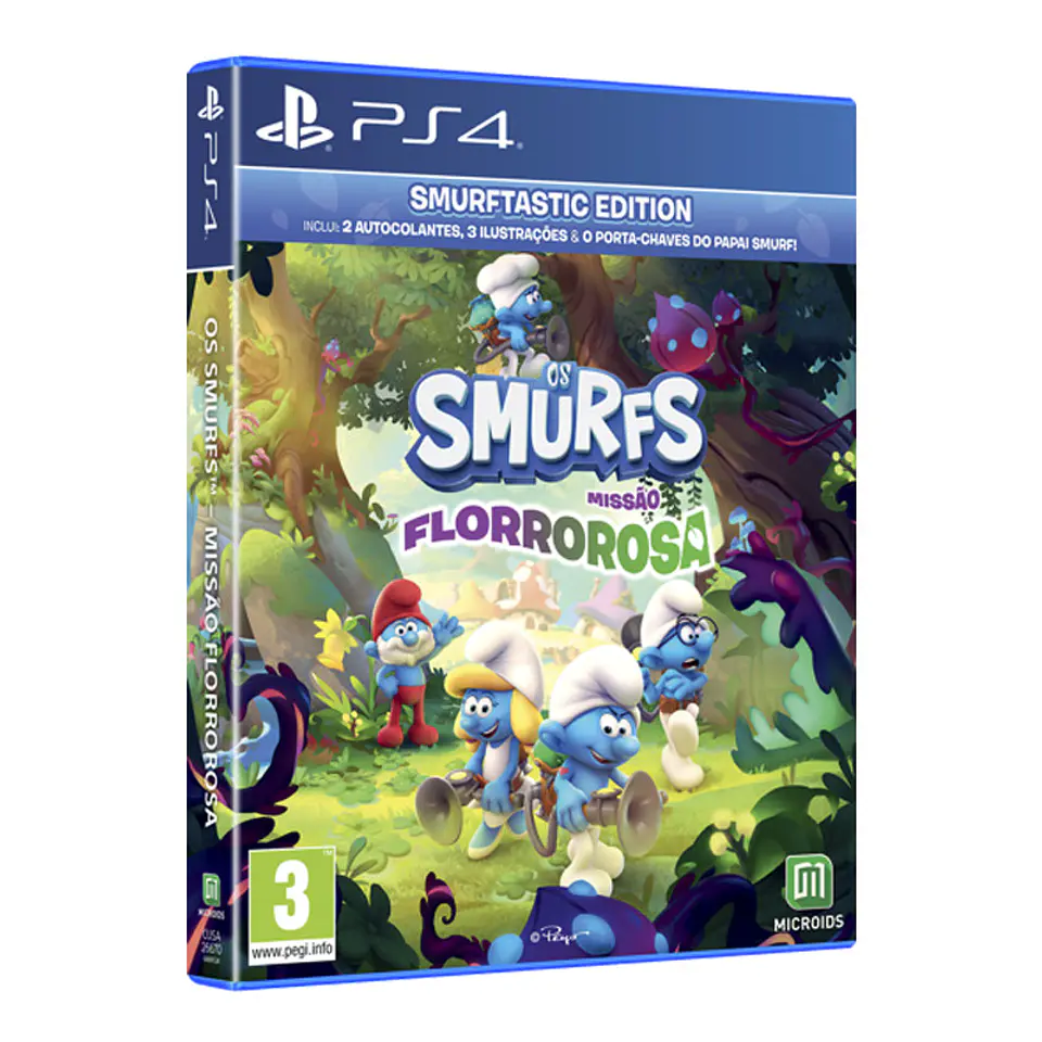 Os Smurfs – Missão Florrorosa Smurftastic Edition PS4 1