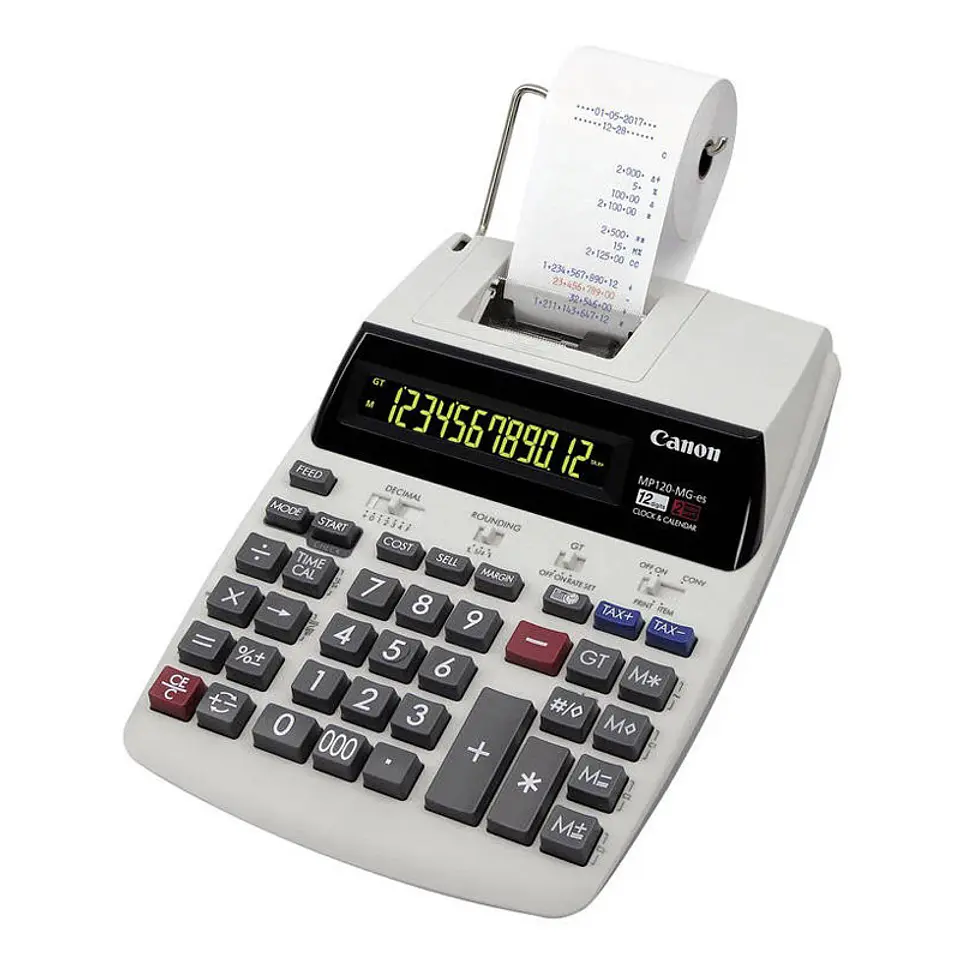 Calculadora Canon MP120-MG-ES II 1