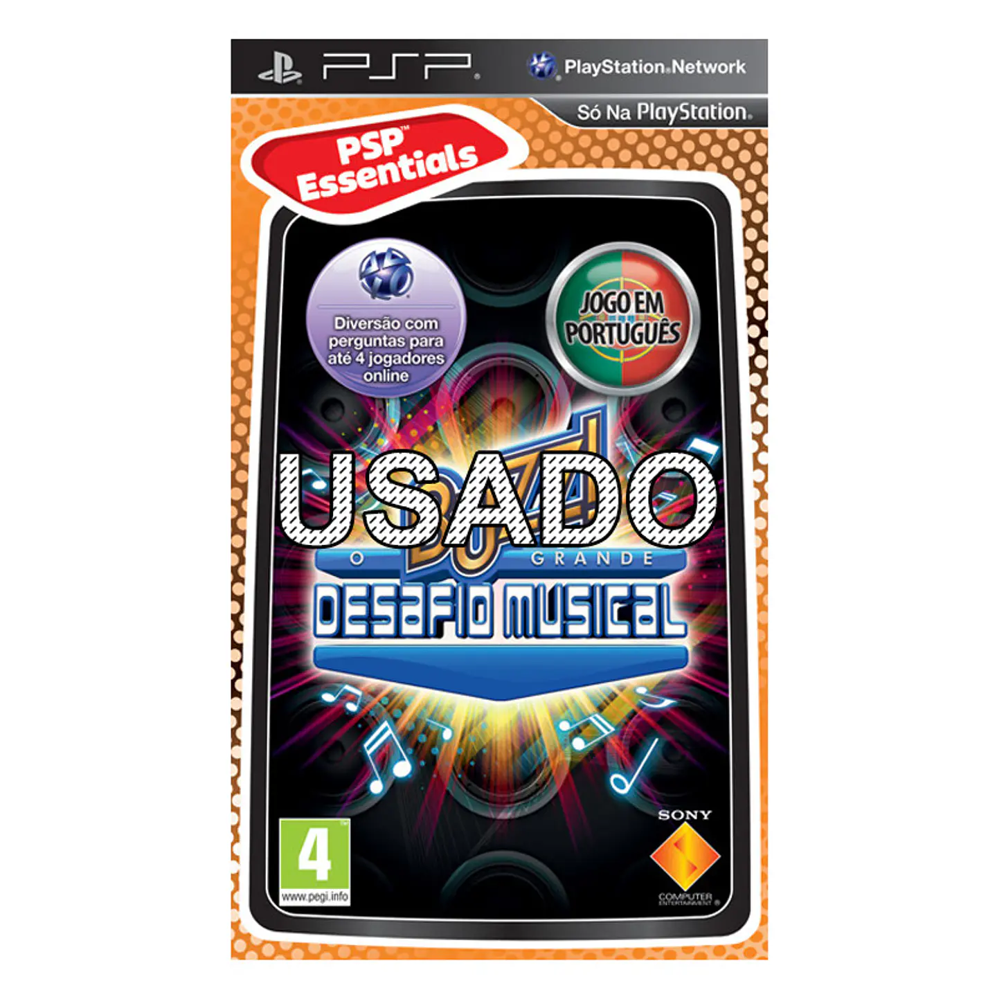 Buzz!: O Grande Desafio Musical PSP USADO 1