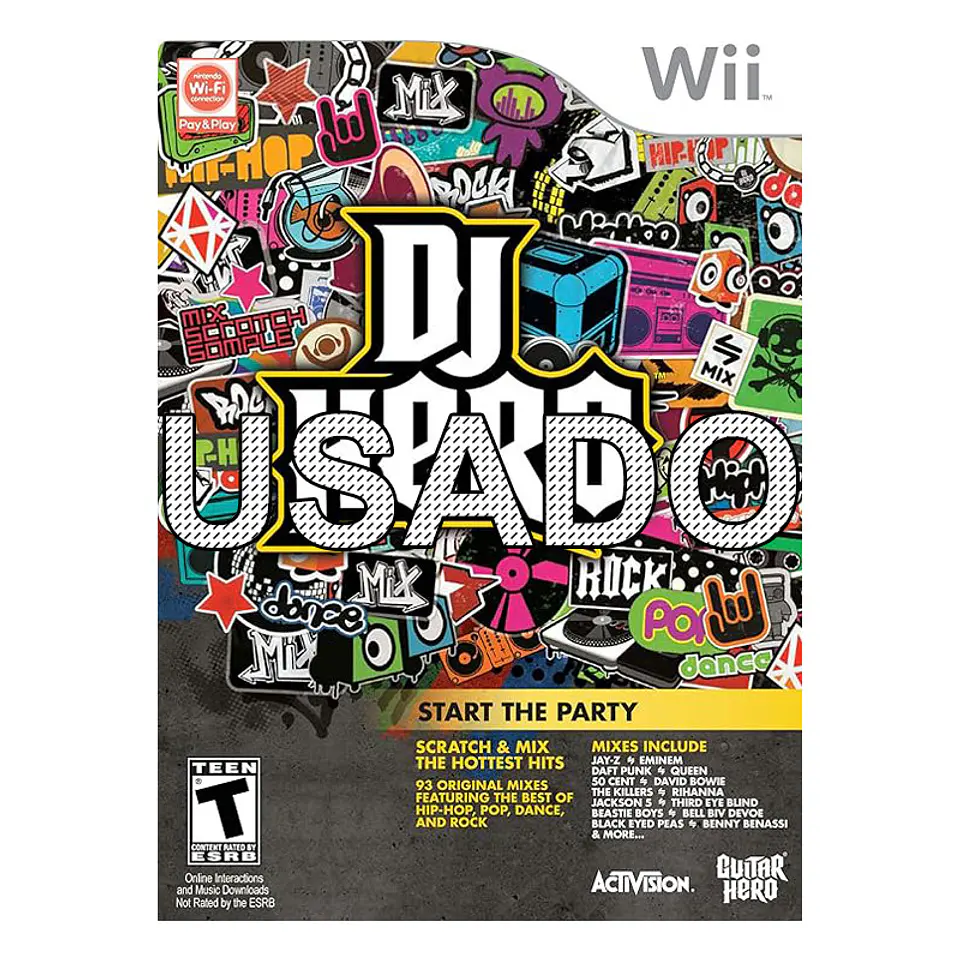 DJ Hero Wii USADO 1