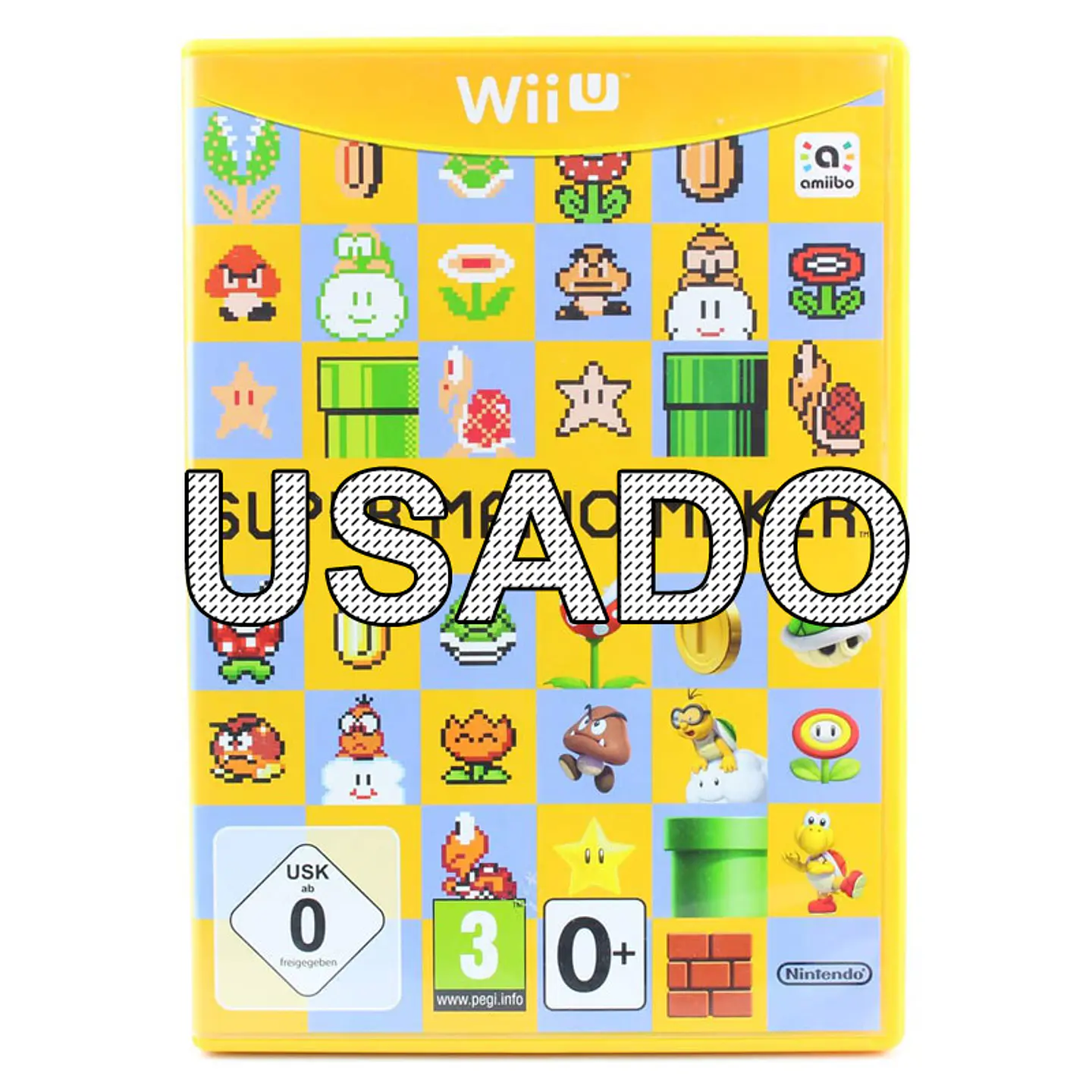 Super Mario Maker Wii U USADO 1
