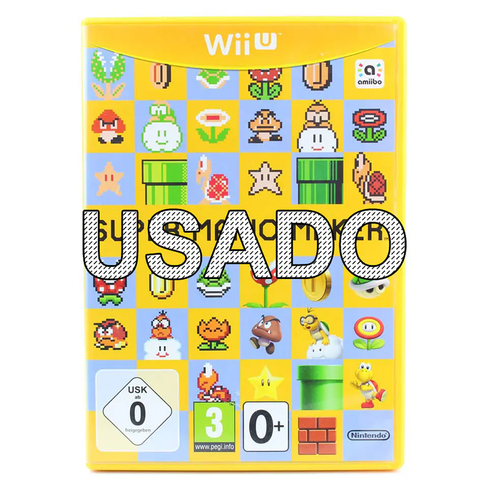 Super Mario Maker Wii U USADO 1