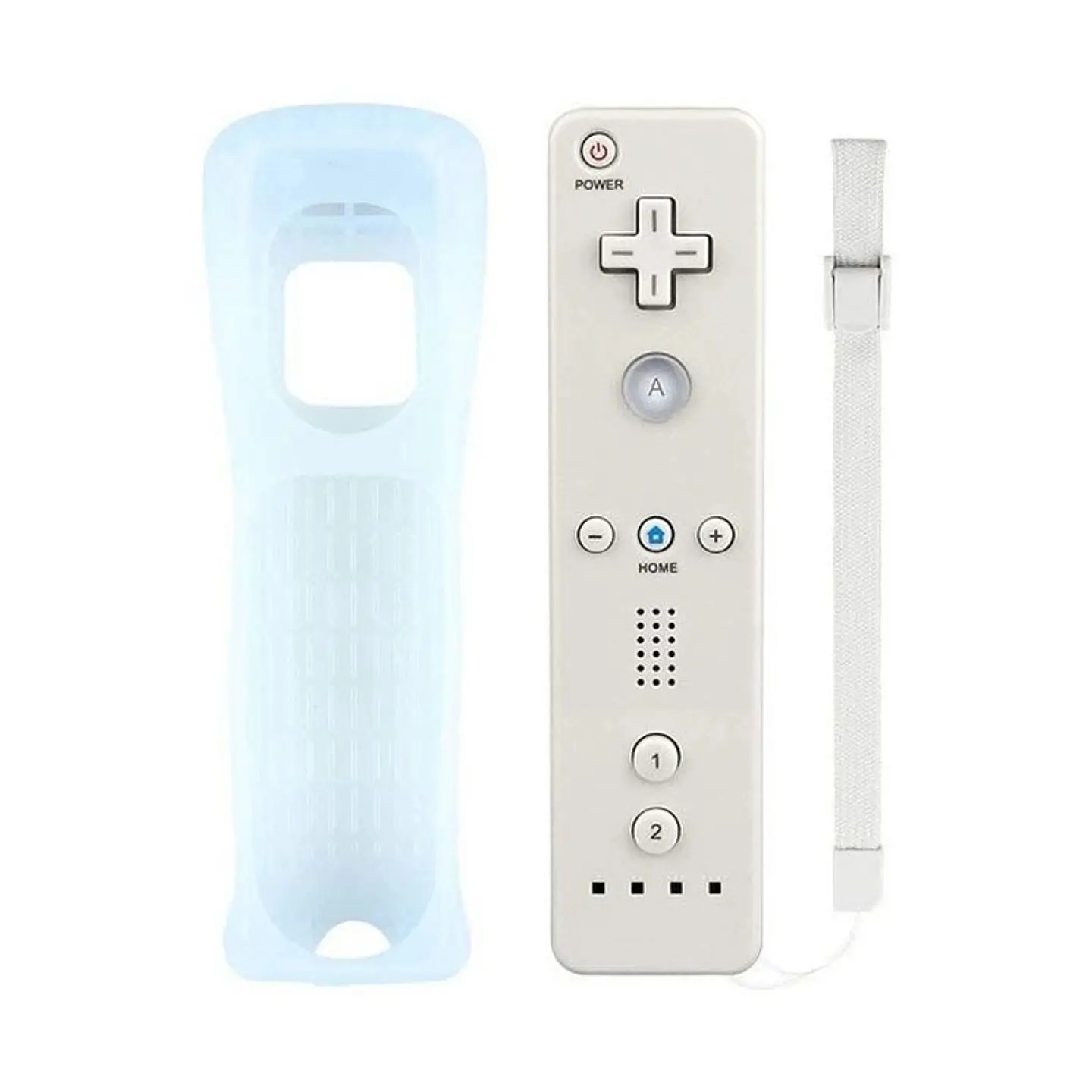 Comando Compatível Nintendo Wii Branco 1