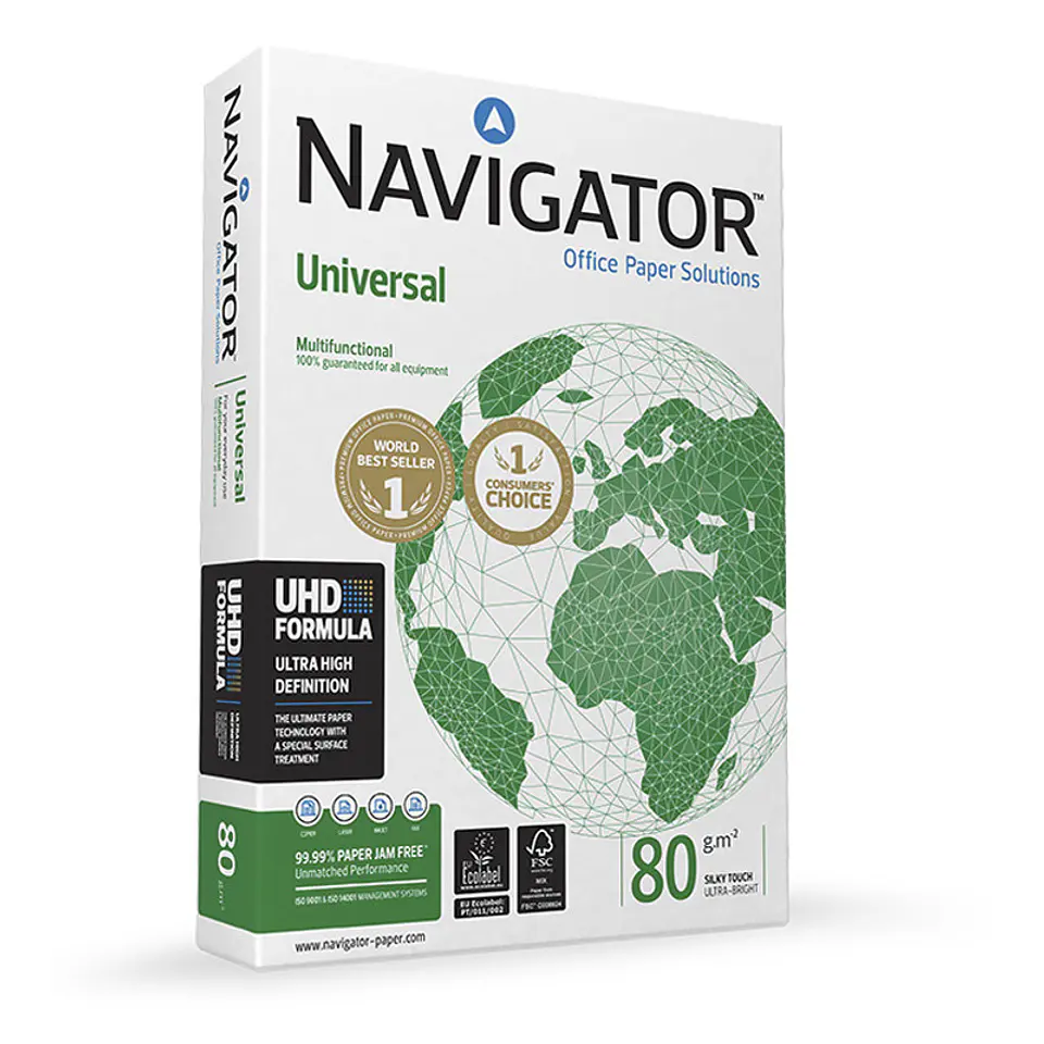 Resma de Papel Navigator Universal 80g/m² 1