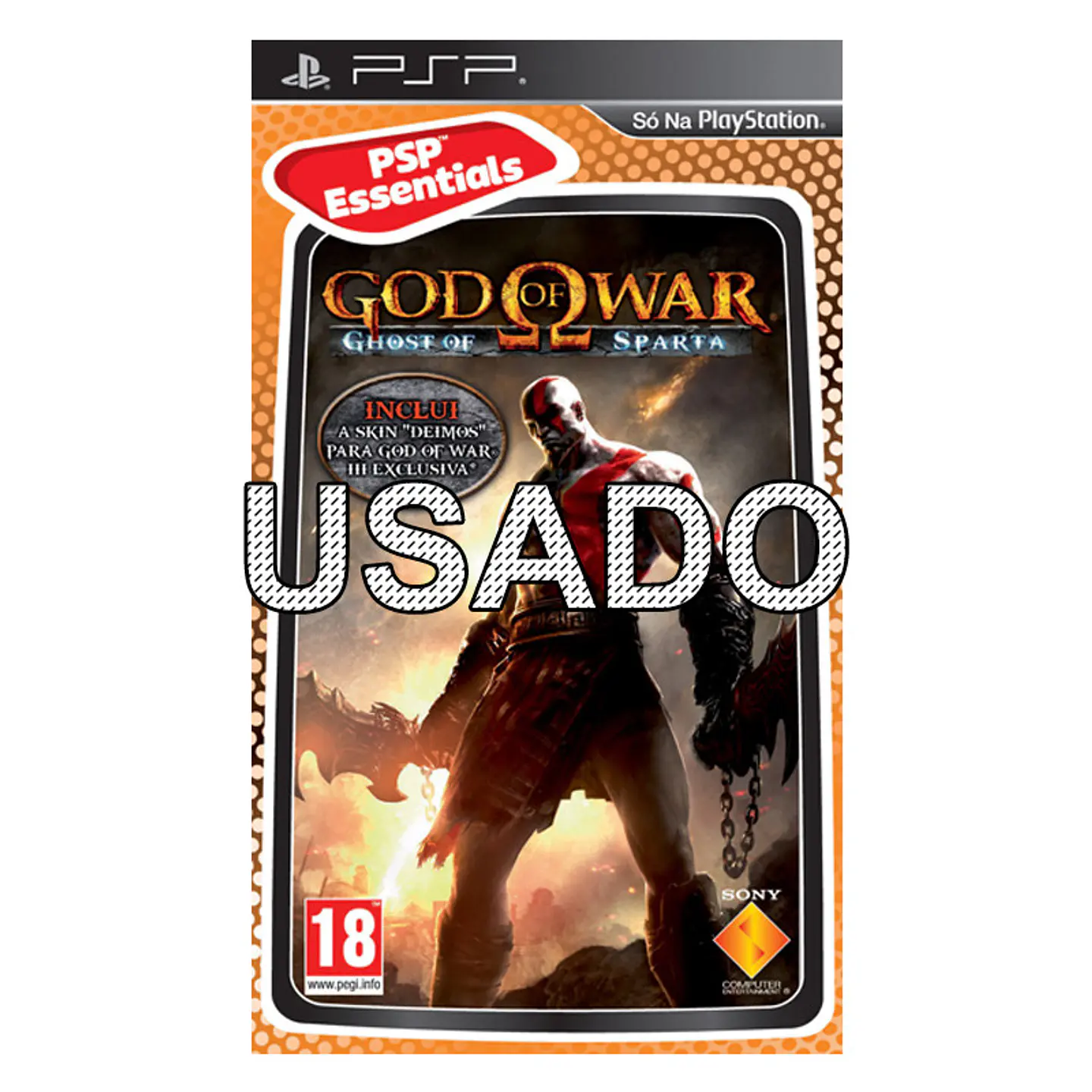 God of War: Ghost of Sparta PSP USADO 1