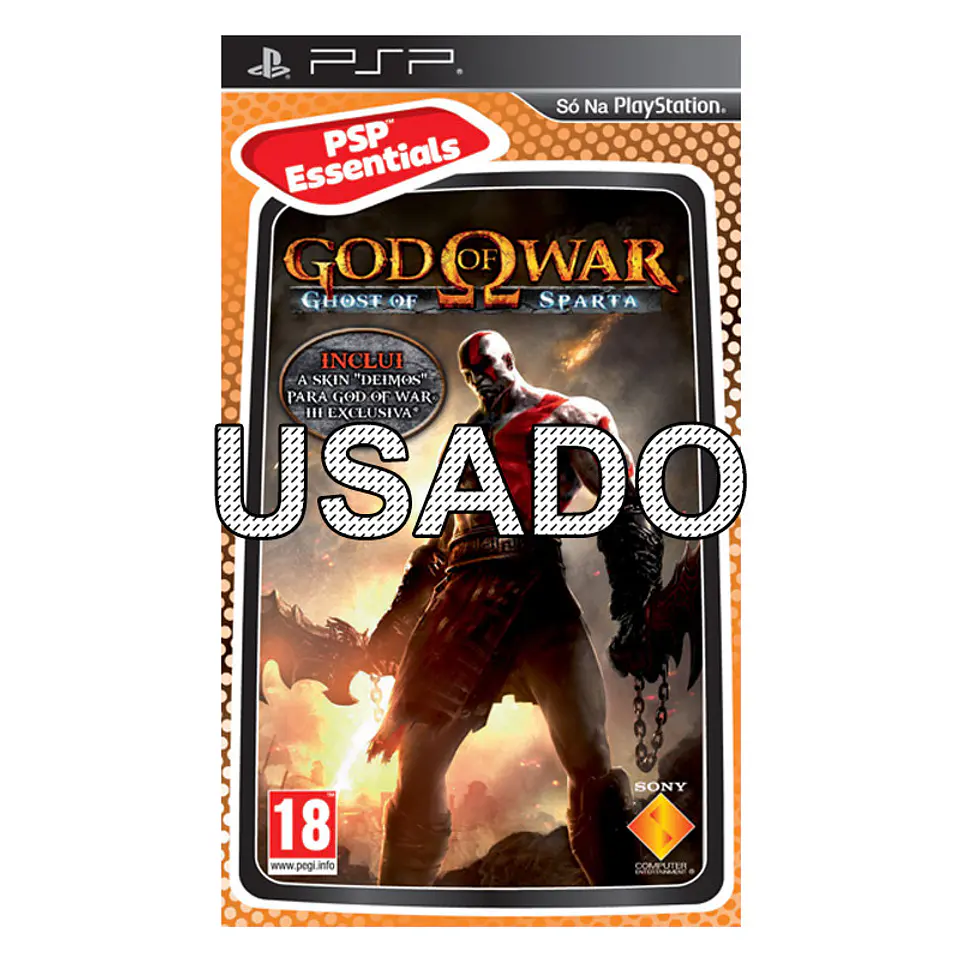 God of War: Ghost of Sparta PSP USADO 1
