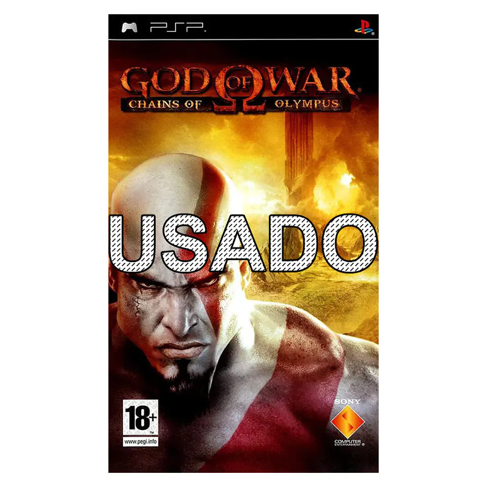 God of War: Chains of Olympus PSP USADO 1