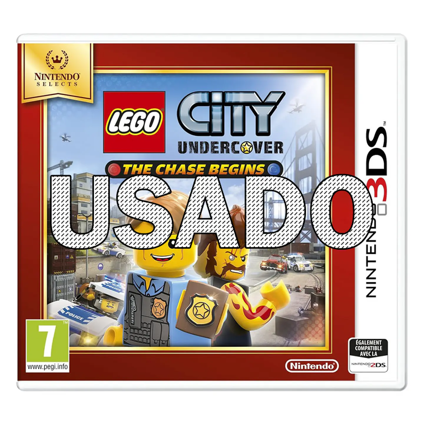 LEGO City Undercover: The Chase Begins Nintendo 3DS USADO 1