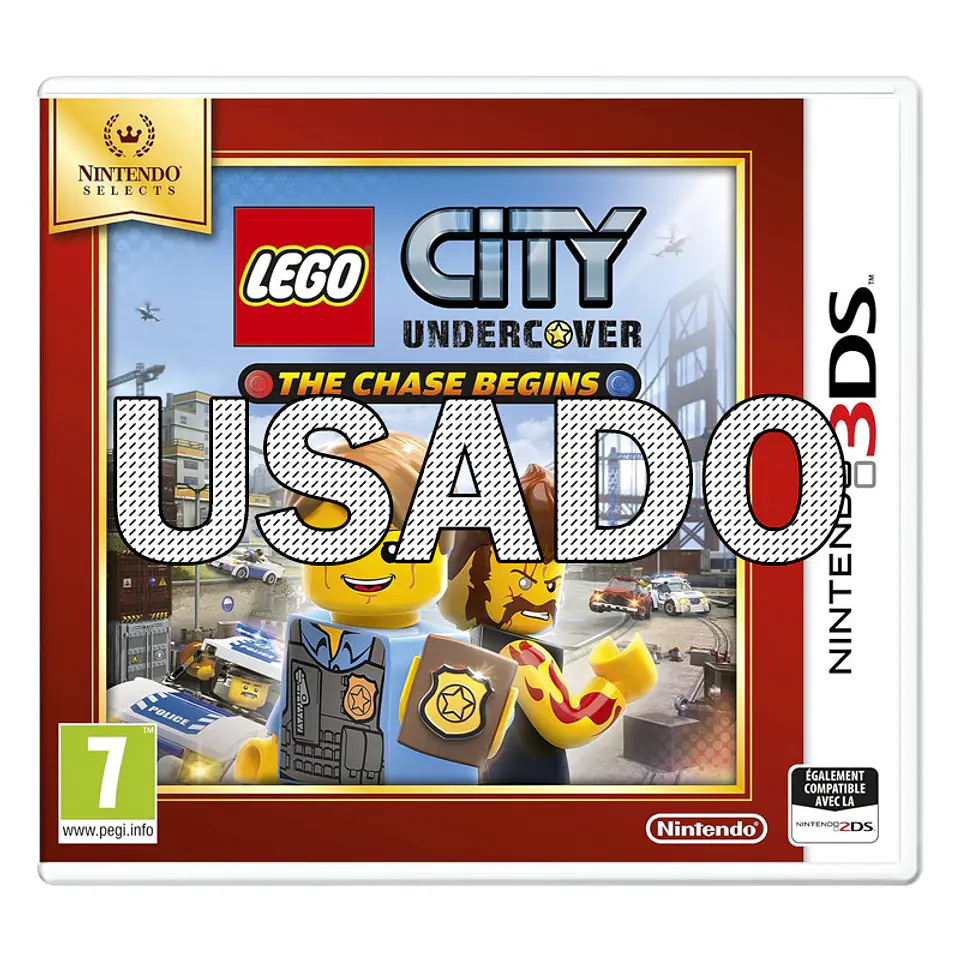 LEGO City Undercover: The Chase Begins Nintendo 3DS USADO 1