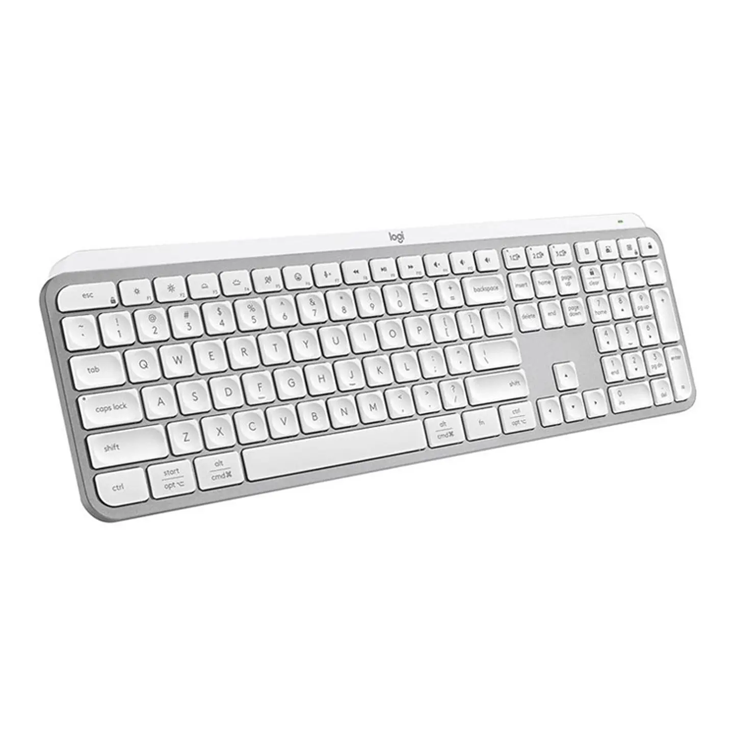 Teclado Logitech MX Keys S Bluetooth PT Pale Gray 1