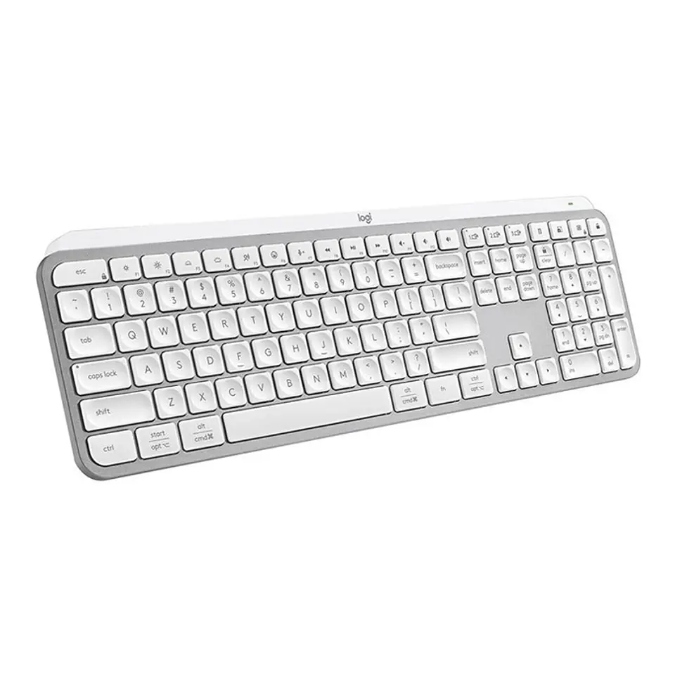 Teclado Logitech MX Keys S Bluetooth PT Pale Gray 1
