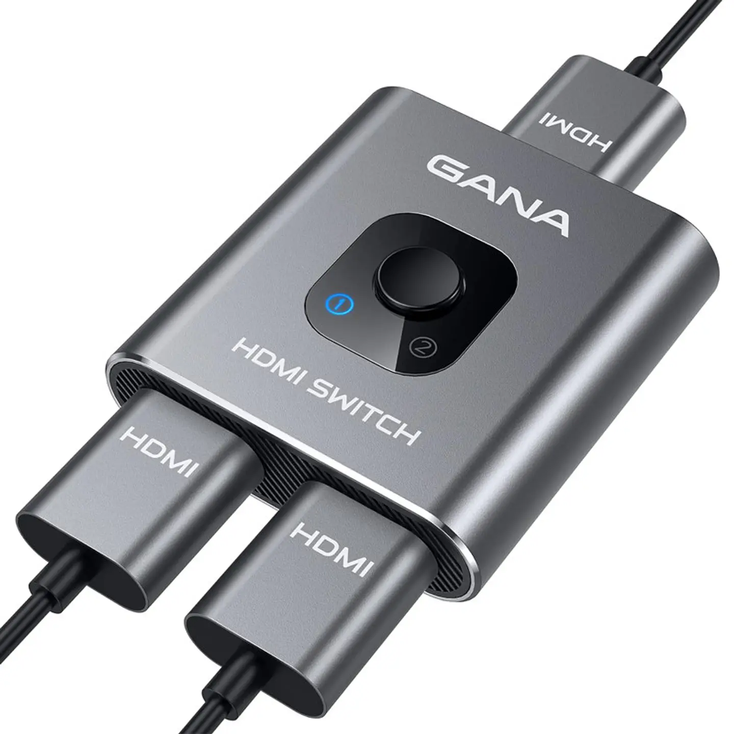 Gana HDMI Switch HDMI Splitter 4K@60Hz 1