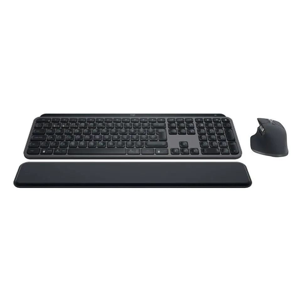 Teclado Logitech MX Keys S Bluetooth PT Graphite + Rato Óptico Logitech MX Master 3s Wireless/Bluetooth 8000DPI Graphite 1