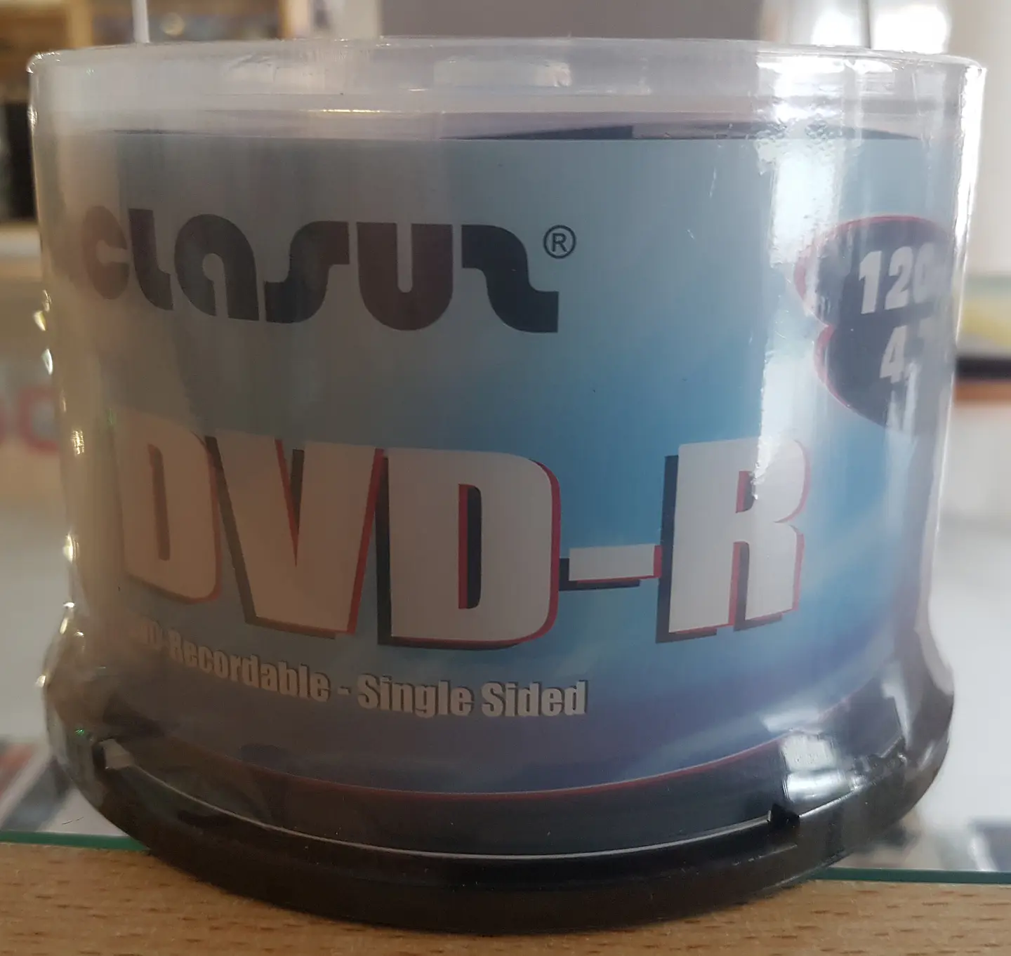 Clasus DVD-R 4.7GB 120min 8x 1