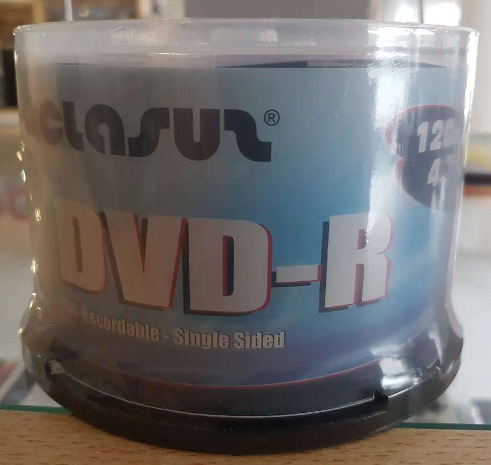 Clasus DVD-R 4.7GB 120min 8x 1