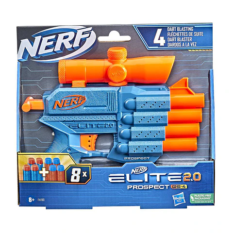 Pistola/Lançador Hasbro Nerf Elite 2.0 Prospect QS 4