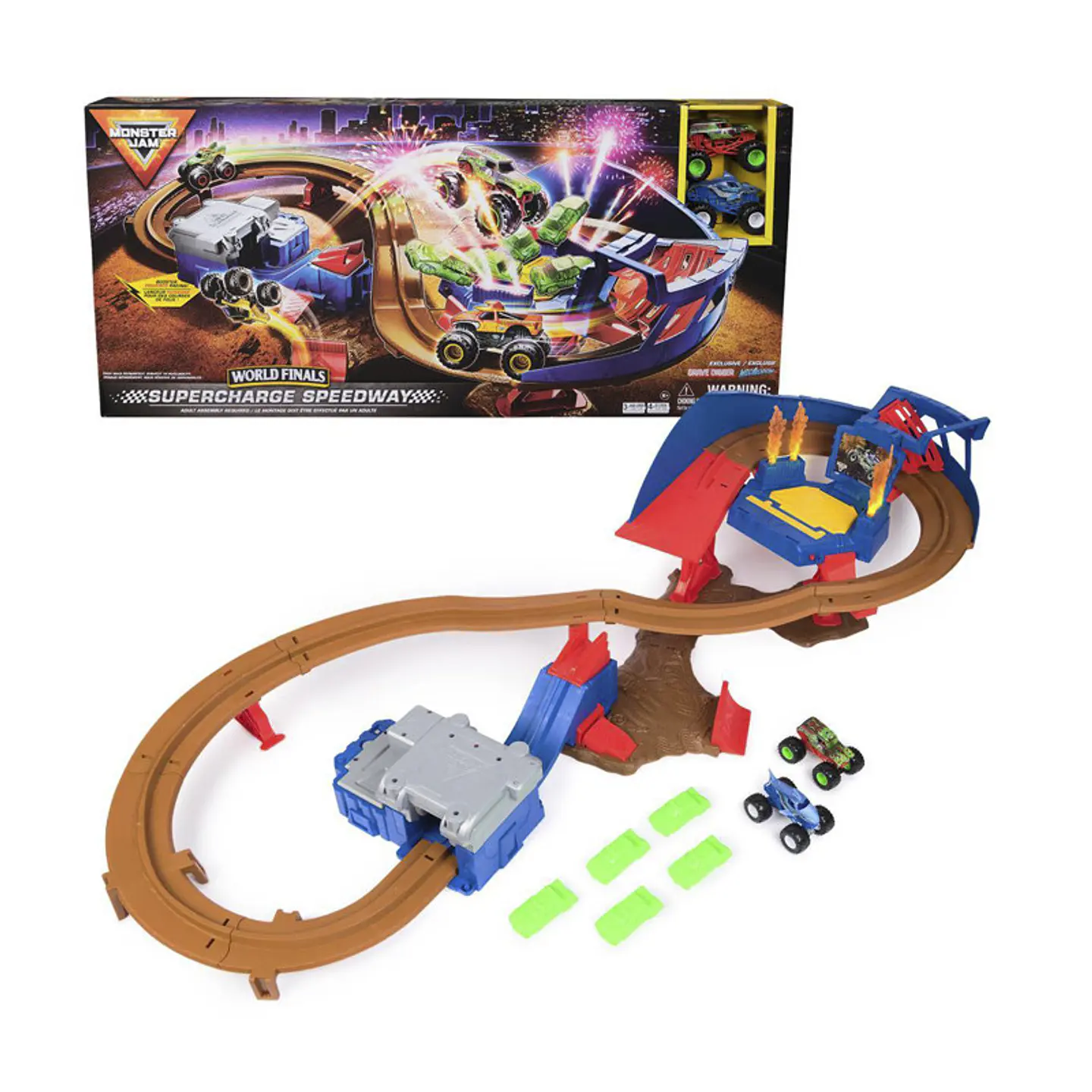 Pista Spin Master Monster Jam - Supercharger 1