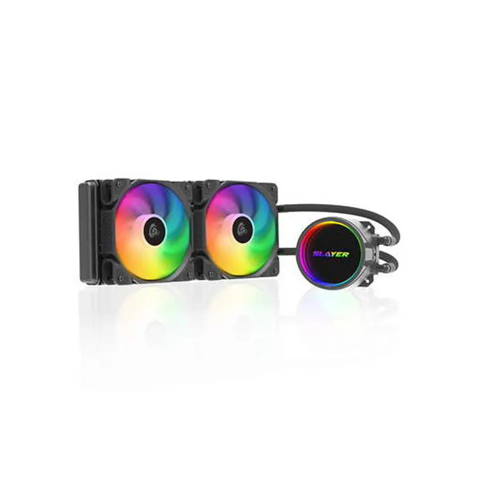 Water Cooler Ntech 240 Universal ARGB + AUTO RGB Mirror Effect 1