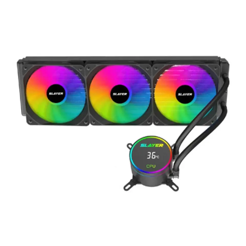 Water Cooler NTech 360 Universal ARGB + AUTO RGB Mirror Effect 1
