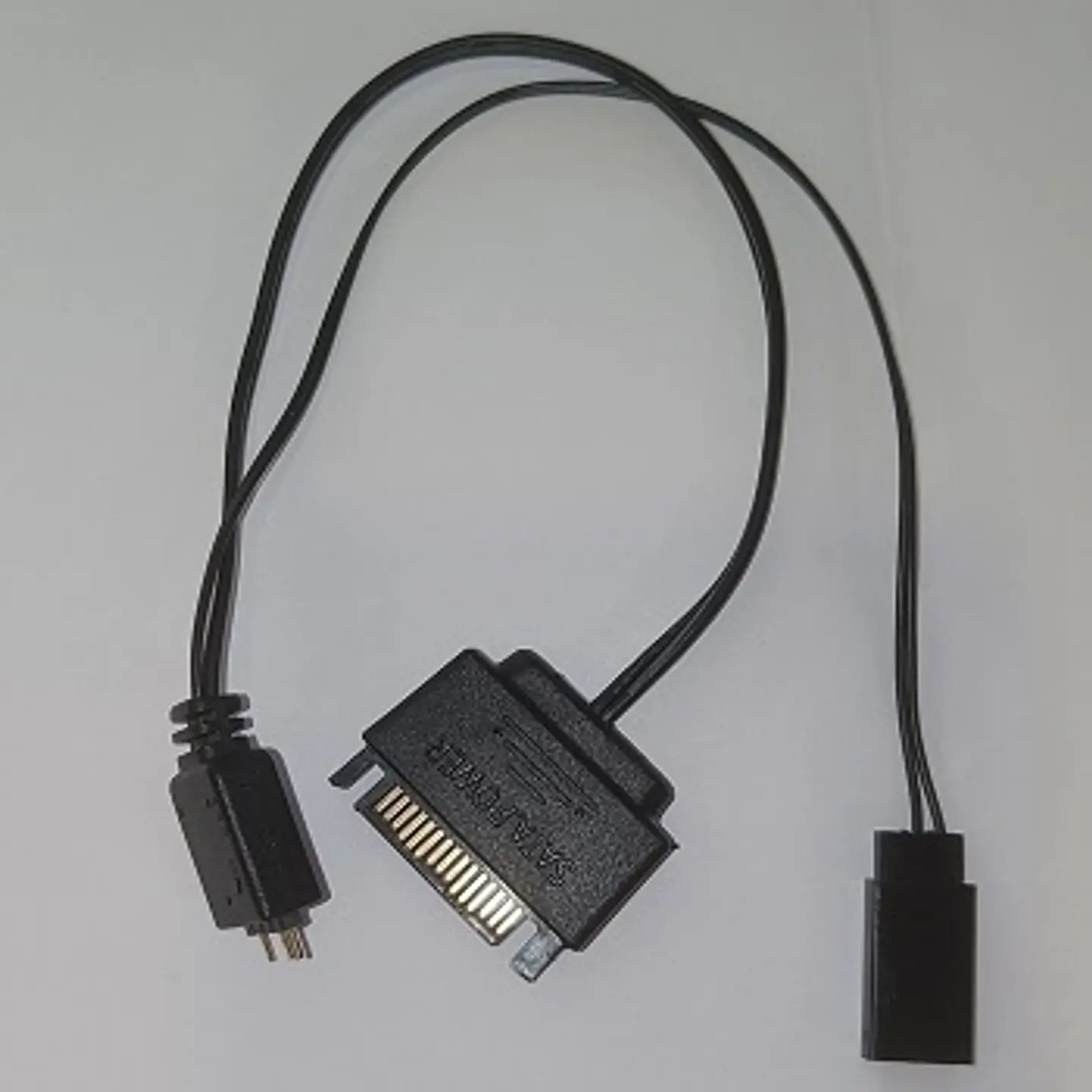 Controlador LEDS ARGB 5V e cabo extensão 3 pinos  - Preto 1