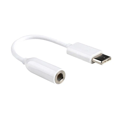 Placa de Som Externa 5.1 USB C 1xJACK 3.5MM Branco