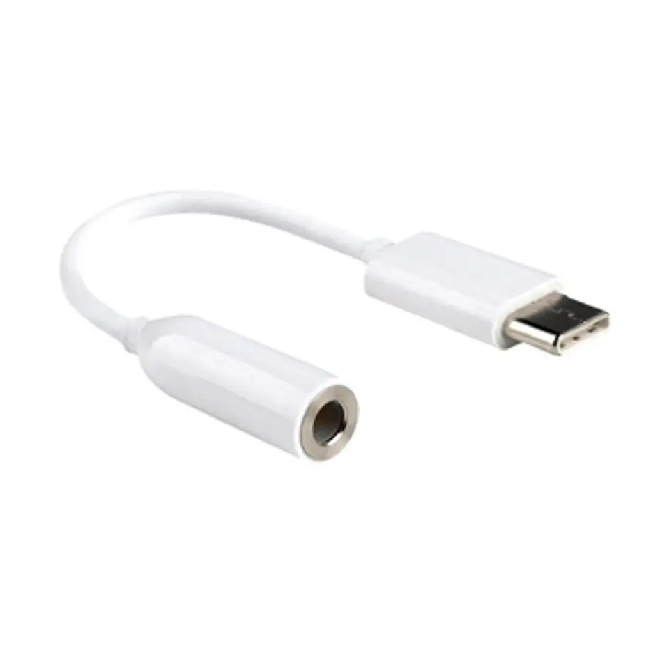 Placa de Som Externa 5.1 USB C 1xJACK 3.5MM Branco 1