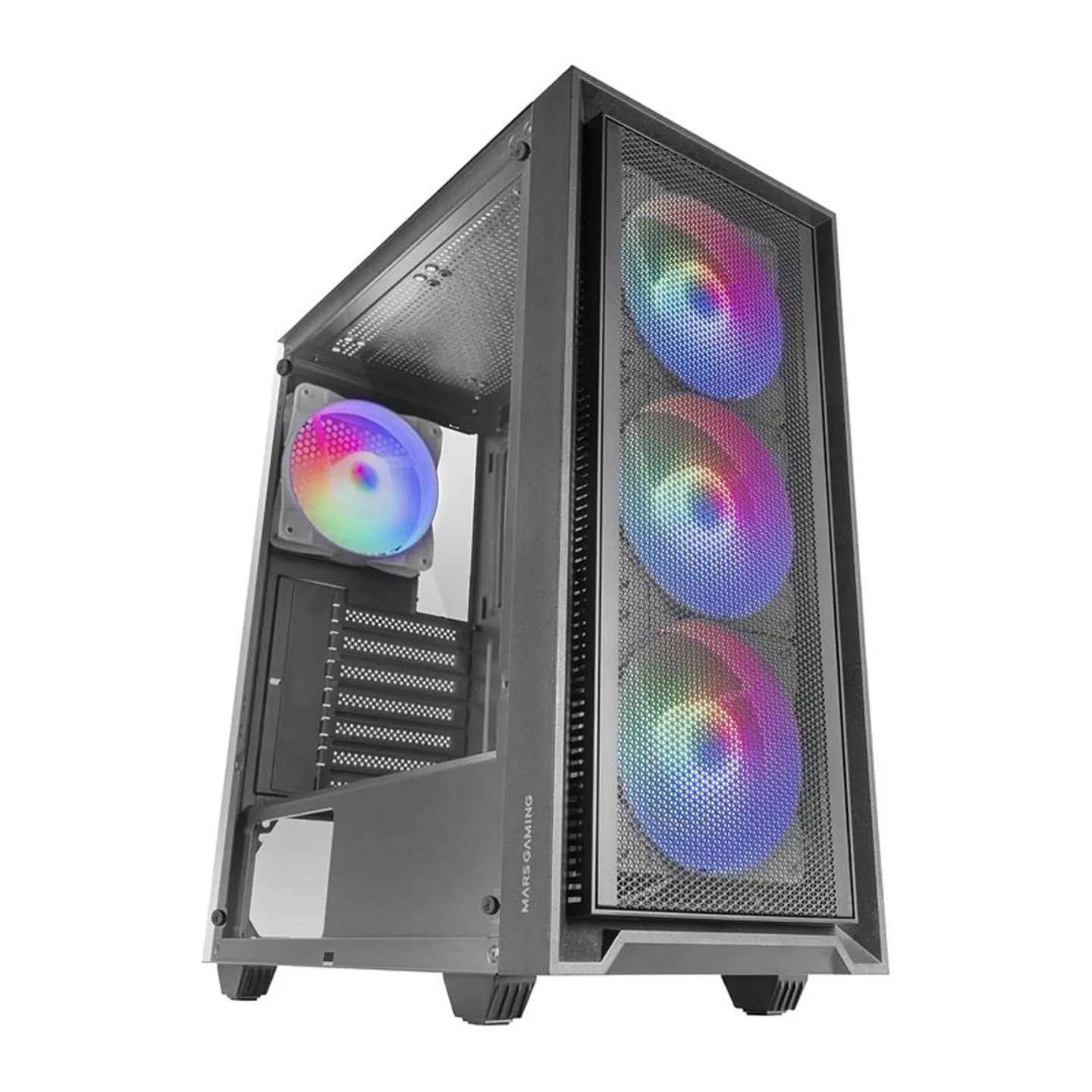 Caixa ATX Mars Gaming MC-AIR Tempered Glass FRGB 1