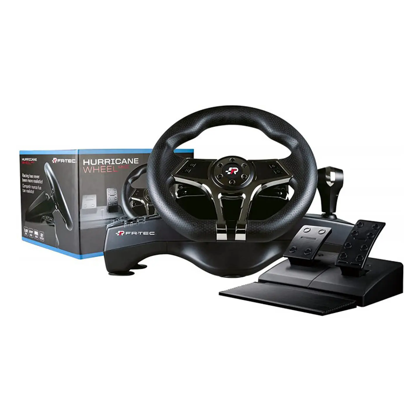 Volante com Pedais FR-TEC Hurricane WHEEL MKII 1