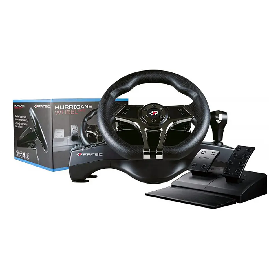 Volante com Pedais FR-TEC Hurricane WHEEL MKII 1