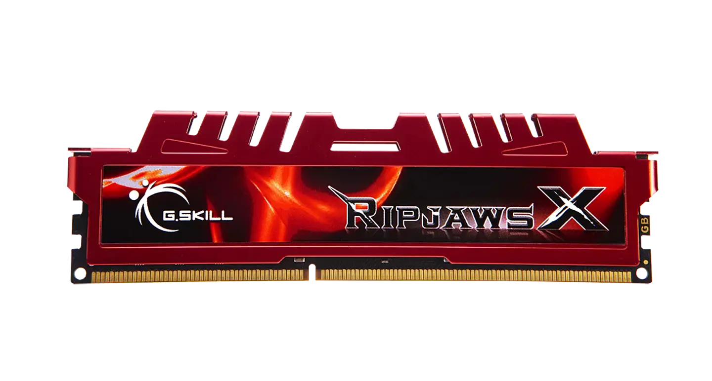 Memória RAM G.SKILL RIPJAWSX 8GB (1X8GB) DDR3-1600MHz CL10 1