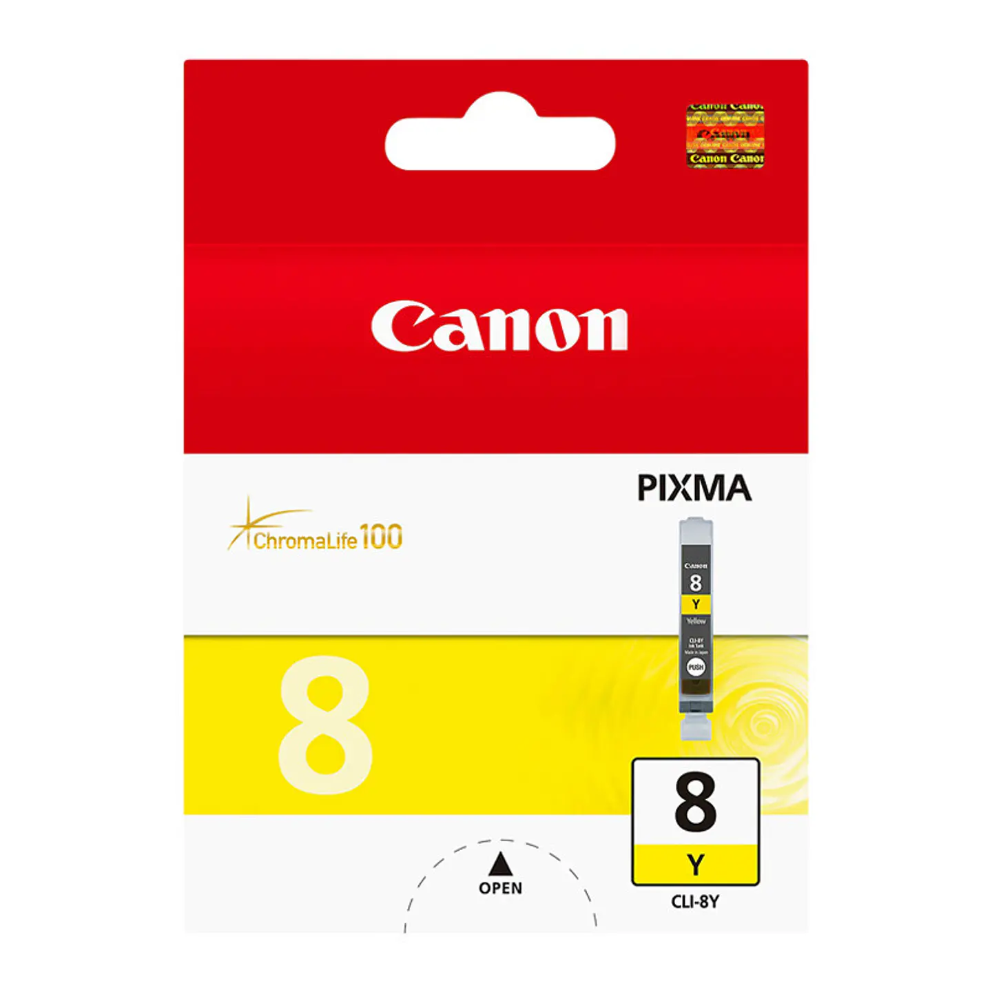 Tinteiro amarelo Canon CLI-8Y 1